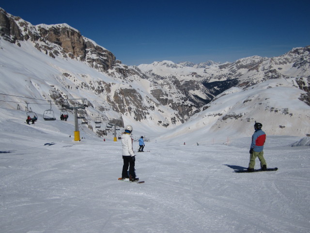 Markus auf der Piste 'Pian Ra Valles' (17. M&auml;rz)