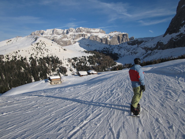 Markus auf der Piste 'Monte Seura - Tschucky' (18. M&auml;rz)
