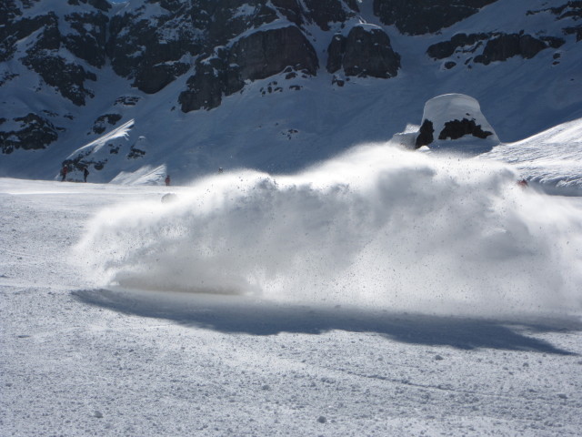 Markus auf der Piste Salere (19. M&auml;rz)