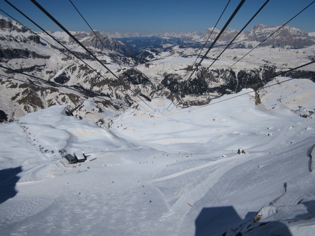 Seilbahn Arabba - Porta Vescovo (19. M&auml;rz)