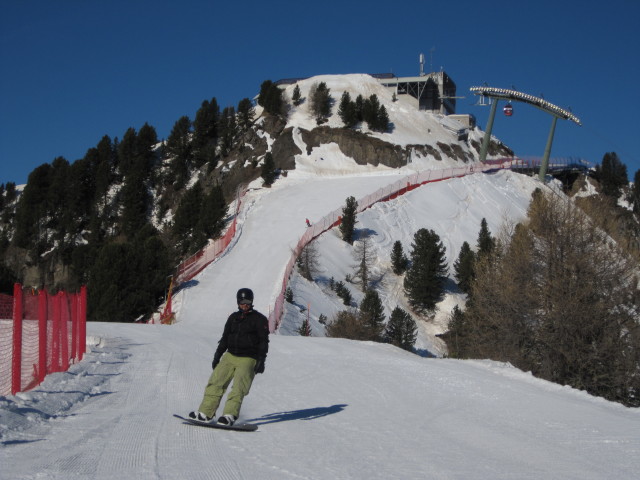 Markus auf der Piste 'Ciampinoi 4' (20. M&auml;rz)