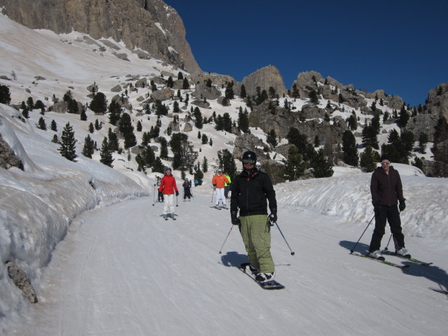 Markus auf der Piste 'Città dei Sassi - Sasso Levante' (20. März)