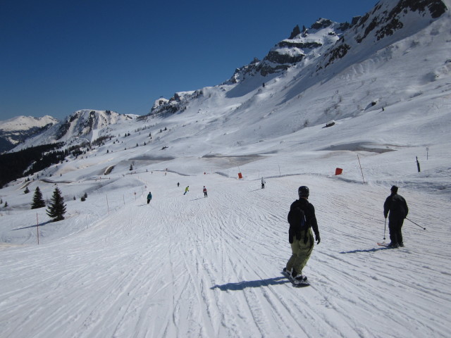Markus auf der Piste 'Arabba' (20. M&auml;rz)