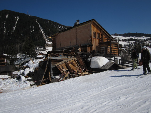 Markus auf der Piste 'Capanna Nera - Costes da l'Ega (20. M&auml;rz)
