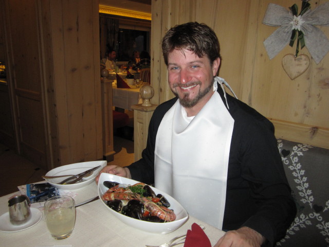 Markus im Hotel Freina (20. M&auml;rz)