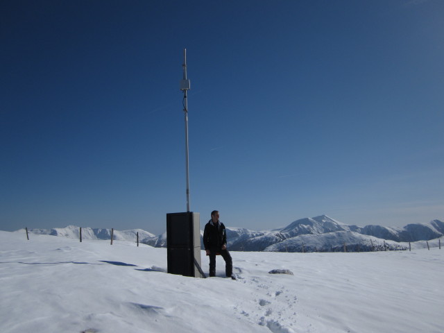 Ich am Gr&uuml;nleitennock, 2.160 m