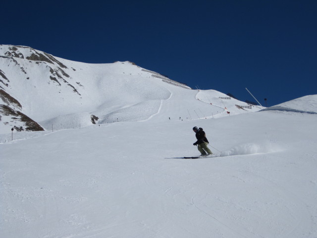 Markus auf der Piste 'Greitspitz - H&ouml;llkar' (9. Apr.)