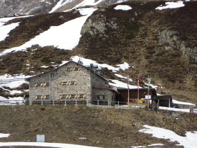 Amberger H&uuml;tte, 2.136 m (14. Apr.)
