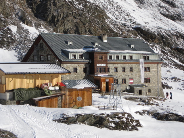 Franz-Senn-H&uuml;tte, 2.149 m (17. Apr.)