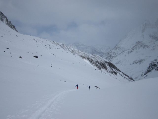 zwischen d'Wanna und Sulztalferner (19. Apr.)