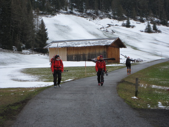 Gudrun und Christoph auf der Vorderen Wiesa (19. Apr.)