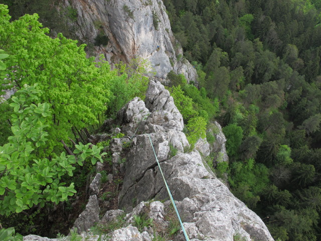 Draschgrat light: f&uuml;nfte Seill&auml;nge