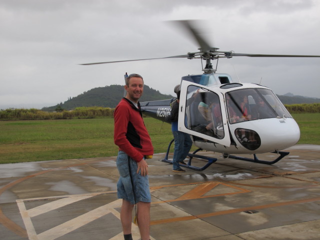 Ich am Lihue Airport, 47 m (12. Mai)