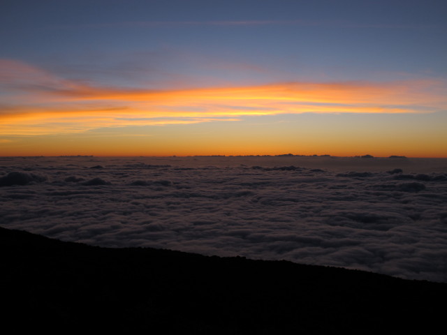 von der Haleakala Road Richtung Westen (18. Mai)