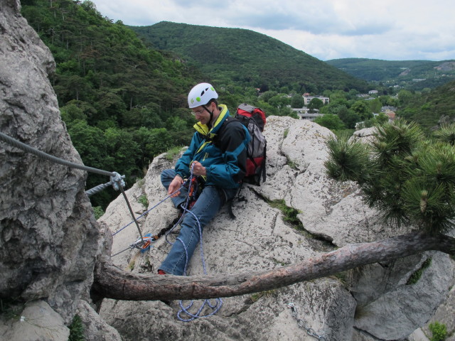 Stefan im sch&ouml;nen Quergang