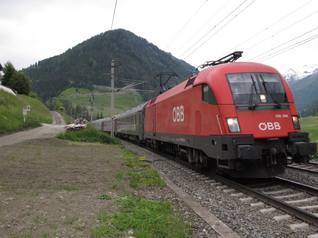 RZD-Zug 18 'Nizza - Moskau' zwischen St. Jodok und Steinach in Tirol