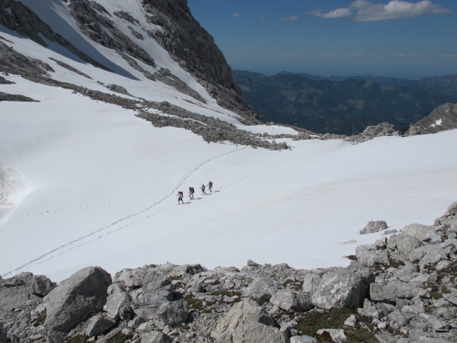 Fleischbanksattel, 2.123 m (7. Juni)