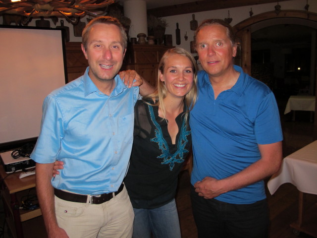 Ich, Marlene und Andy in 'Das Alpenhaus'