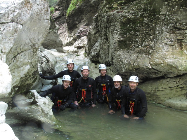 Christian, Dominik, Helmut, Hannelore, Josef und ich