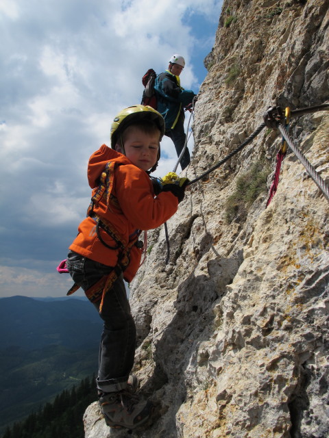 Kronich-Eisenweg: Tim und Stefan