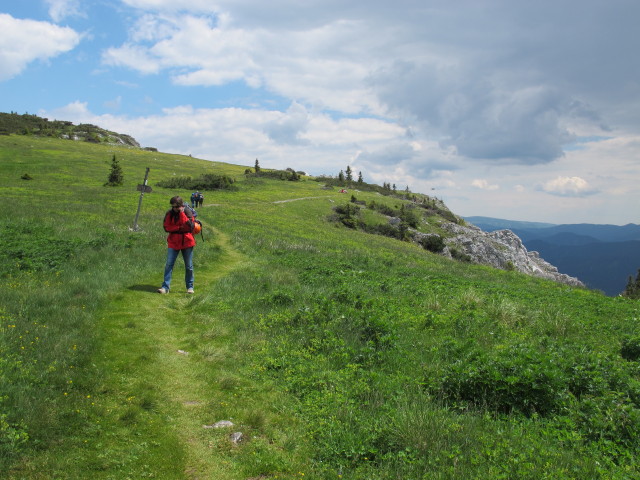 Kerstin zwischen T&ouml;rlkopf und Praterstern