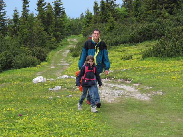 Anja-Liv und Stefan zwischen H&ouml;llentalaussicht und Praterstern