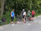 Erich, Norbert, Günther, Rudolf und Erwin am Lafnitztal-Radweg in Neudau (21. Juni)