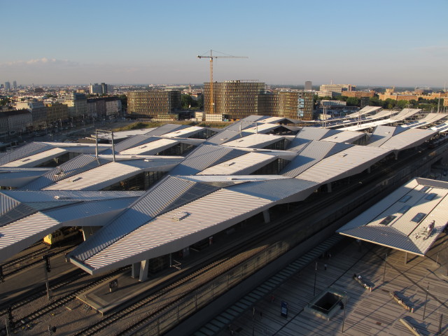 Hauptbahnhof vom Bahnorama aus