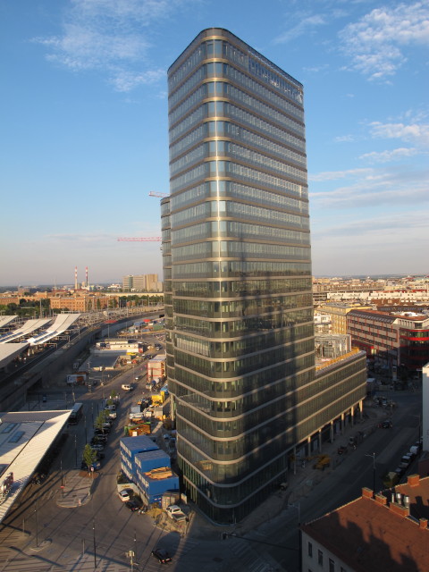 &Ouml;BB-Zentrale vom Bahnorama aus