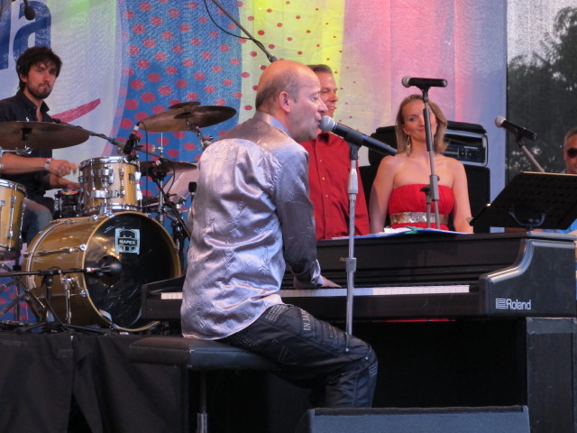 Andy Lee Lang auf der G&Ouml;D/BAWAG PSK-B&uuml;hne (28. Juni)