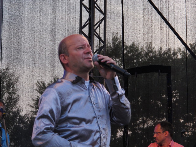 Andy Lee Lang auf der G&Ouml;D/BAWAG PSK-B&uuml;hne (28. Juni)