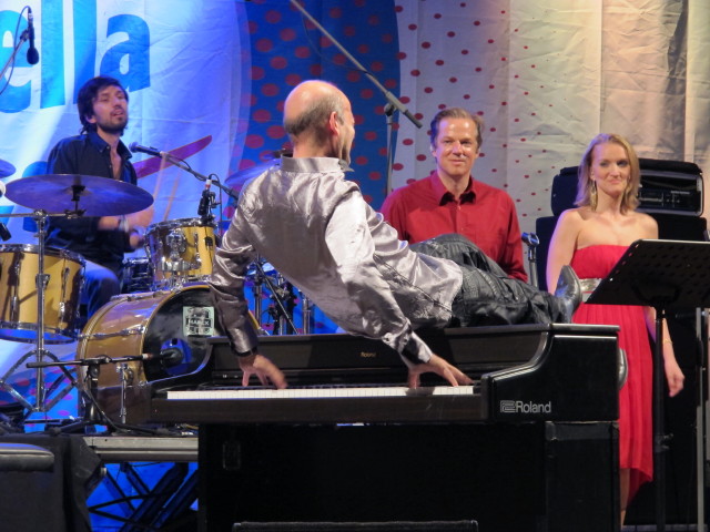 Andy Lee Lang auf der G&Ouml;D/BAWAG PSK-B&uuml;hne (28. Juni)