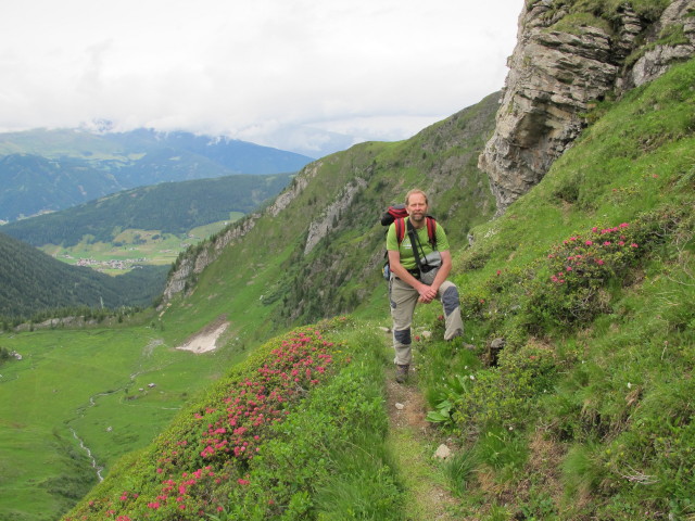 Helmut zwischen Obstanser See-H&uuml;tte und Obstanser Eish&ouml;hle