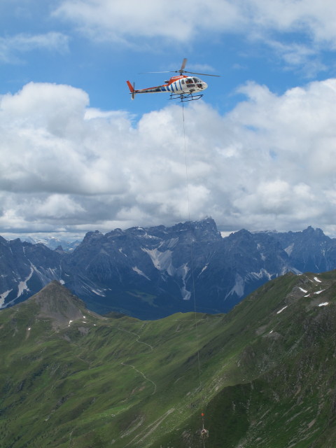 von der Gro&szlig;en Kinigat Richtung S&uuml;dwesten