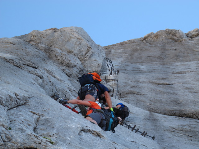 Johann-Klettersteig: zwischen Pfannl/Maischberger und Adlerhorst (19. Juli)