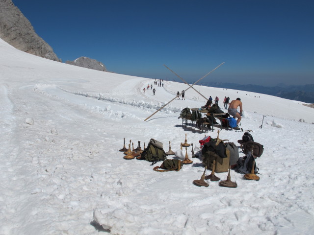 zwischen Dachsteinwarteh&uuml;tte und Schulteranstieg (19. Juli)