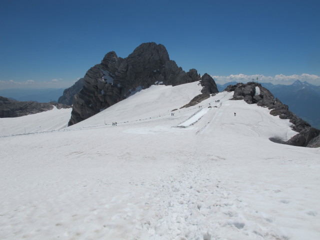 zwischen Dachsteinwarteh&uuml;tte und Schulteranstieg (19. Juli)