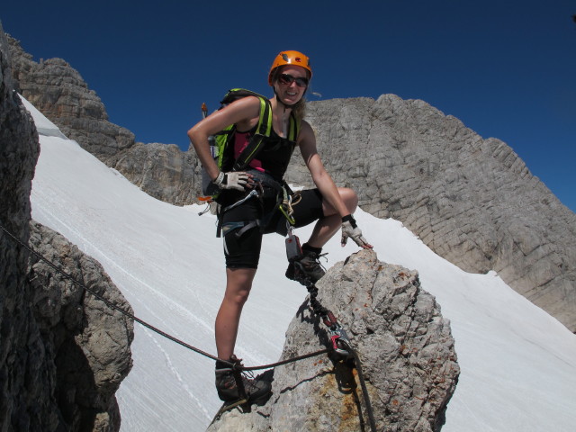 Schulteranstieg: Sabrina (19. Juli)