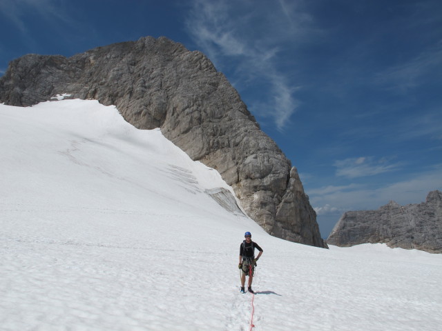 Christian am Hallst&auml;tter Gletscher (20. Juli)