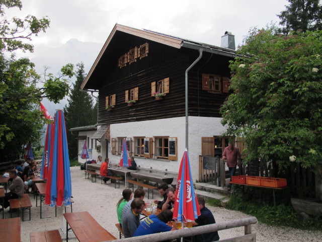 Wimbachgriesh&uuml;tte, 1.326 m (1. Aug.)