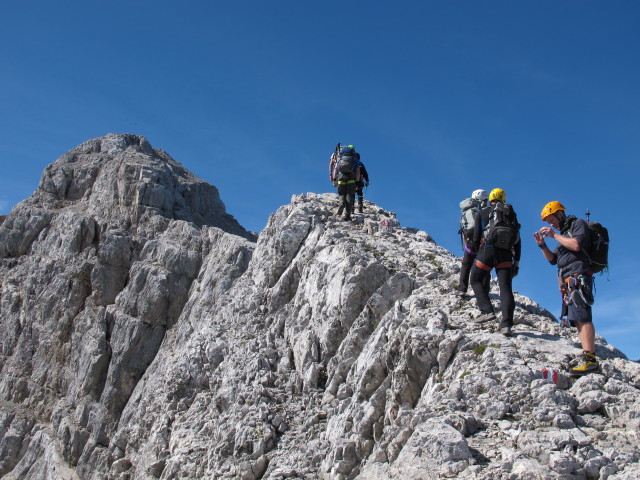 Weg 441 zwischen Sch&ouml;nfeldspitze und Watzmann (2. Aug.)