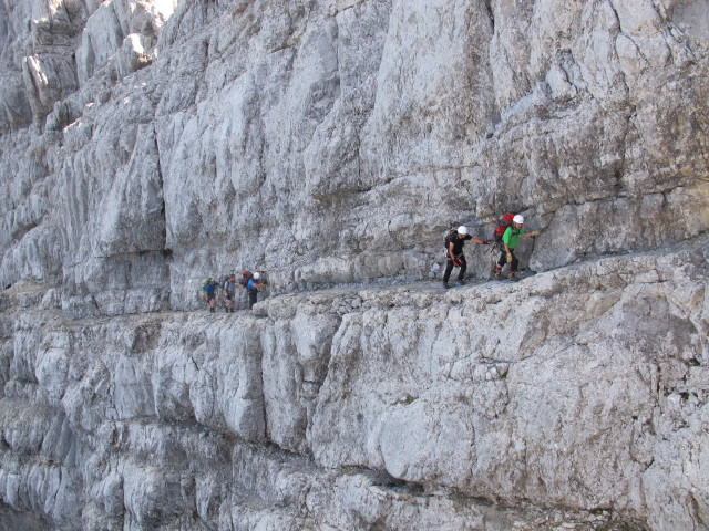 Weg 441 zwischen Sch&ouml;nfeldspitze und Watzmann (2. Aug.)