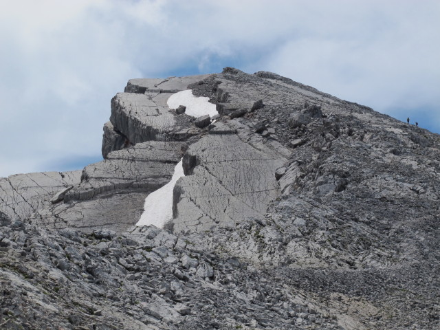 Weg 441 zwischen Hocheck und Watzmannhaus (2. Aug.)