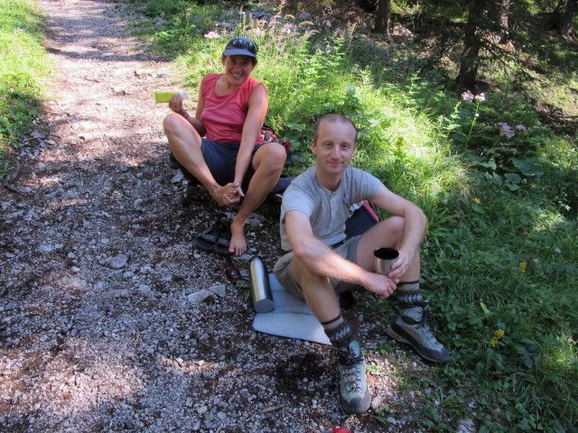 Gudrun und Christoph zwischen Losenheim und Breiter Ries
