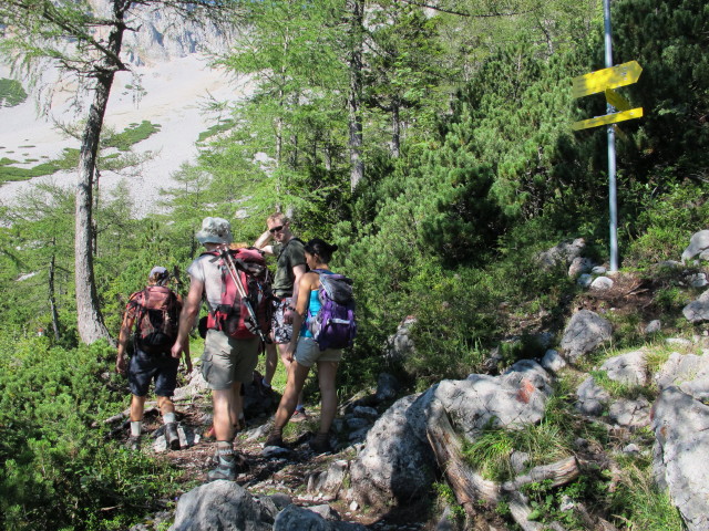 Gudrun und Christoph am nördlichen Grafensteig