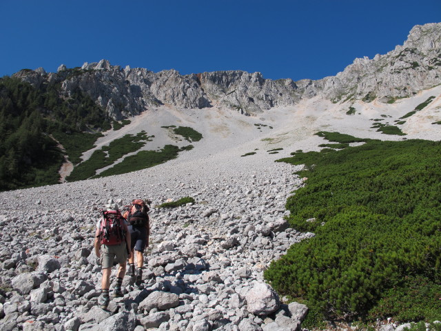 Christoph und Gudrun am n&ouml;rdlichen Grafensteig in der Breiten Ries