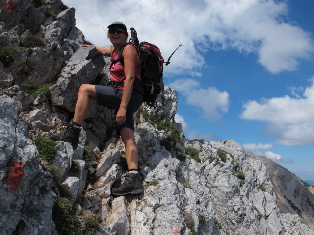 Gudrun am Novembergrat