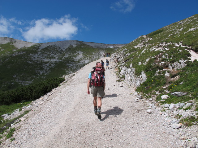 Christoph und Gudrun zwischen Ochsenboden und Fischerh&uuml;tte