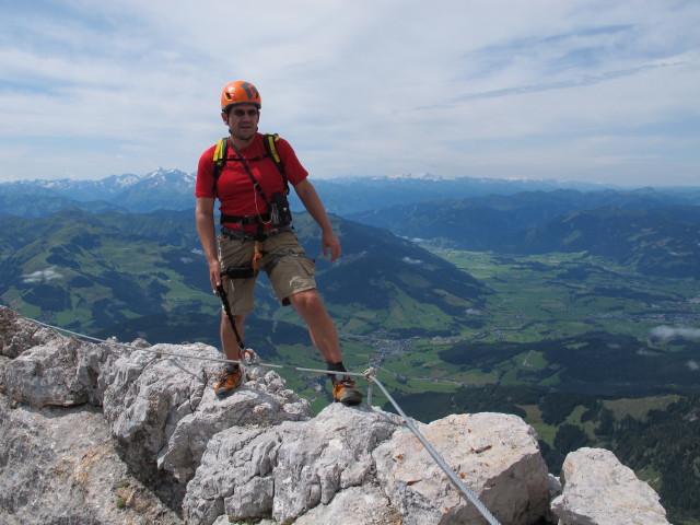 Selbhorn-Klettersteig: Axel am &Ouml;rgeischnackel