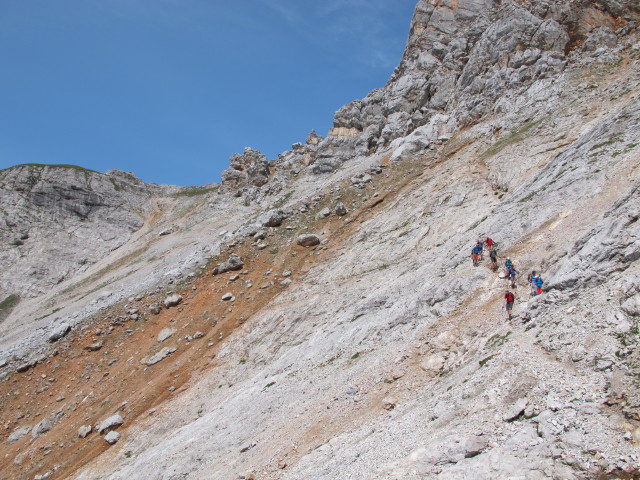 Weg 427 zwischen Hochkempen und R&ouml;tenegg